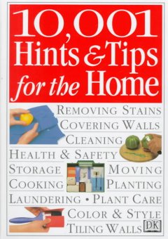 10,001 hints & tips for the home  Cover Image